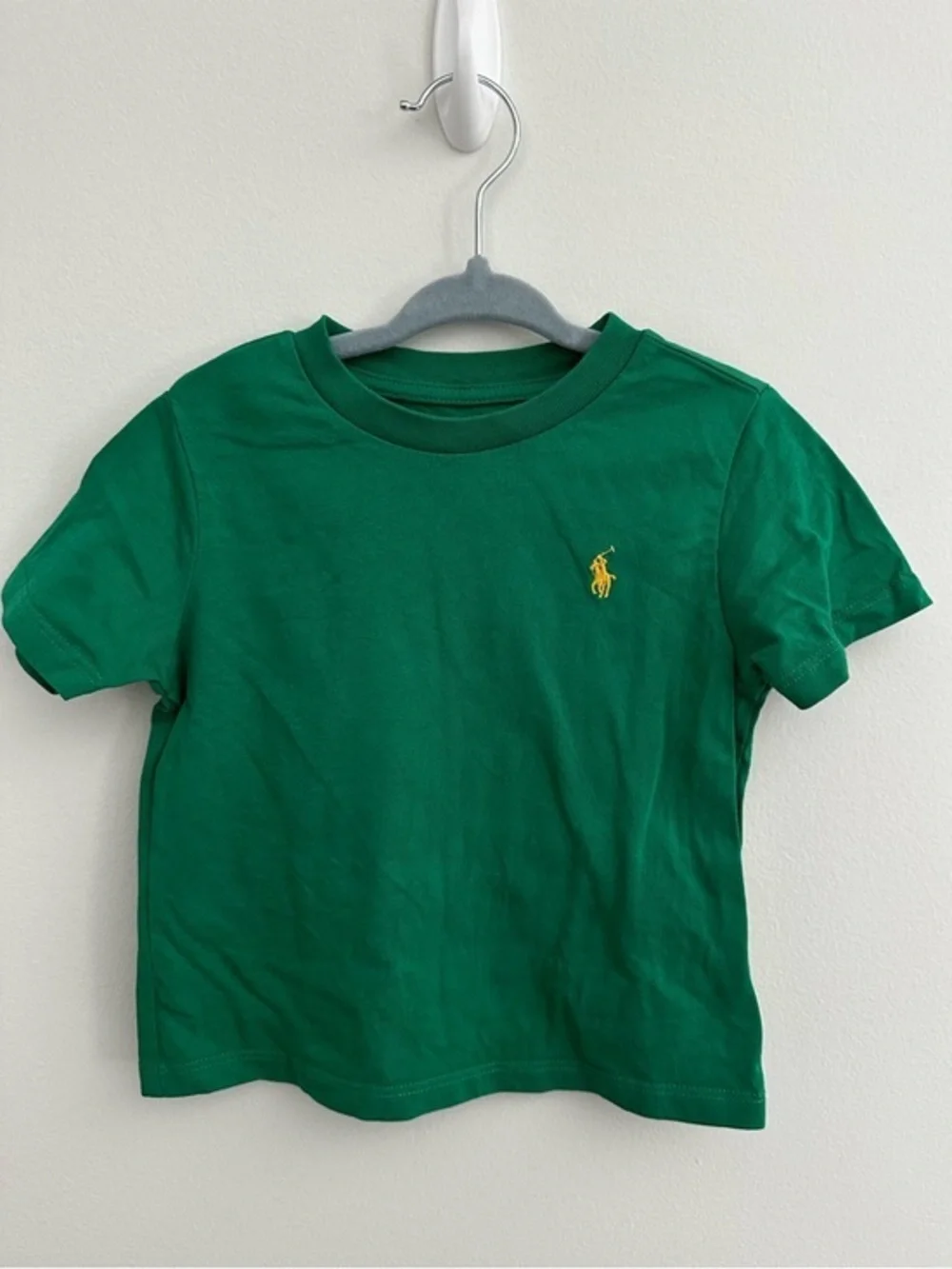 Ralph Lauren Kelly Green Logo Short Sleeve Tee size 18 months